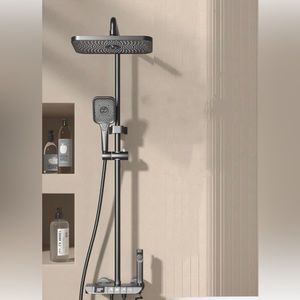 digital display thermostatic shower system